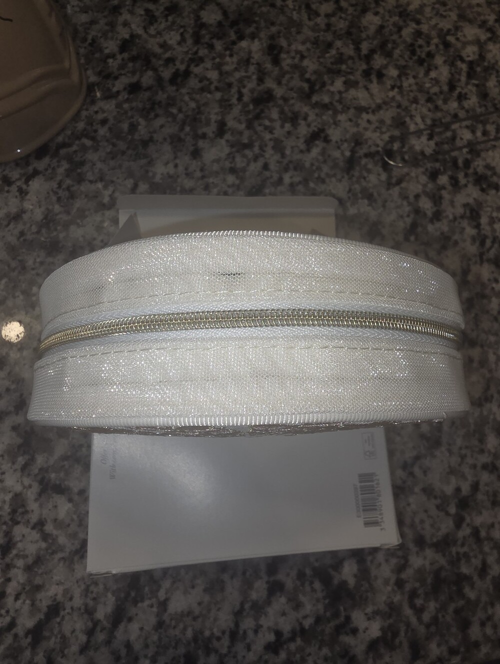 NEW DIOR Parfums Butterfly Embroidered Metallic Cosmetic Pouch! - Picture 6 of 13
